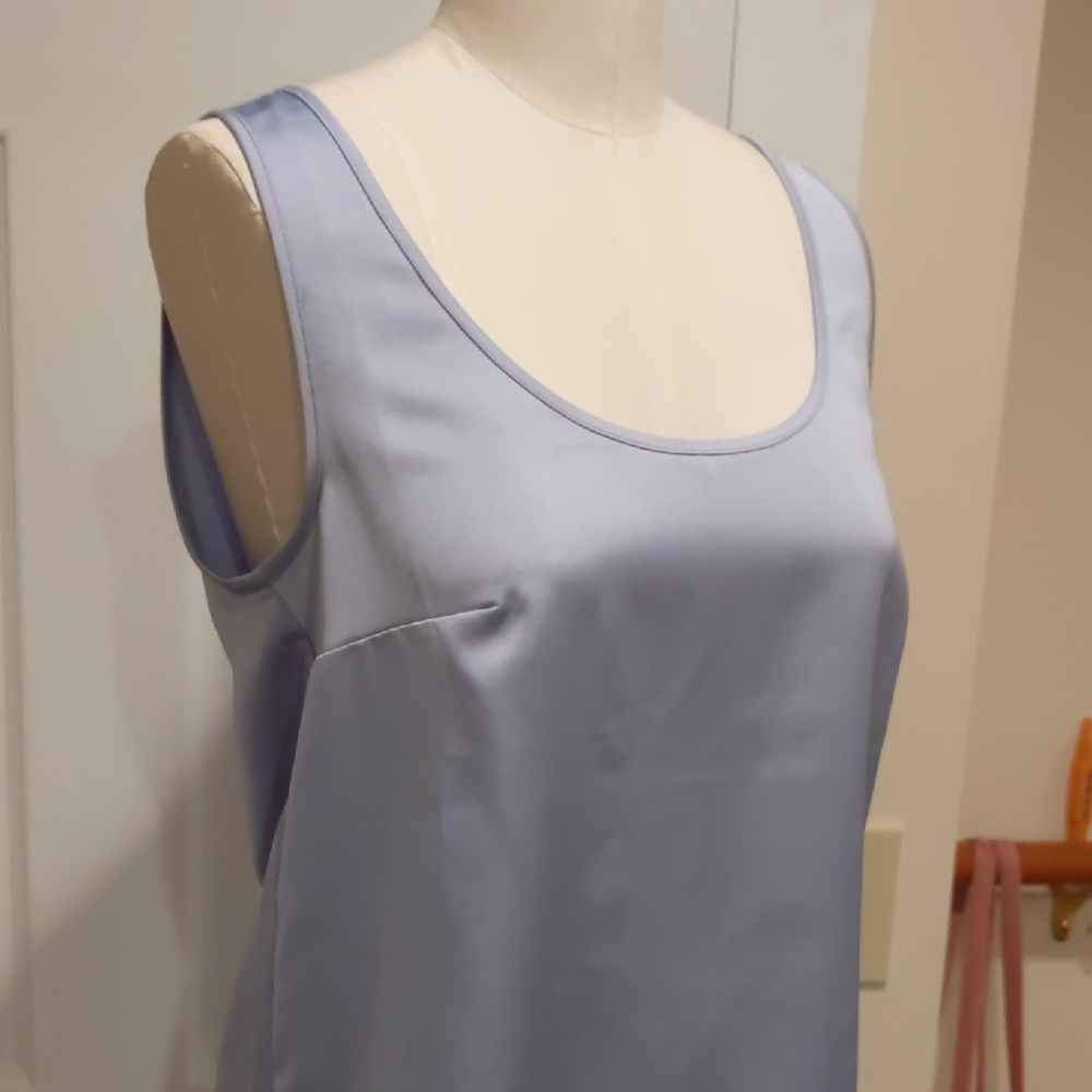 Jcrew Lavender Satin Top